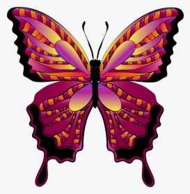 Butterfly Red Clipart Image Gallery High-quality Transparent, HD Png Download, Free Download