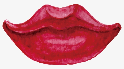 Cartoon Kissing Lips, HD Png Download, Free Download