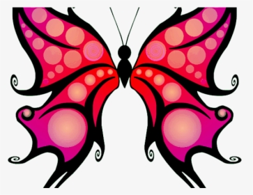 Red Butterfly Cliparts, HD Png Download, Free Download