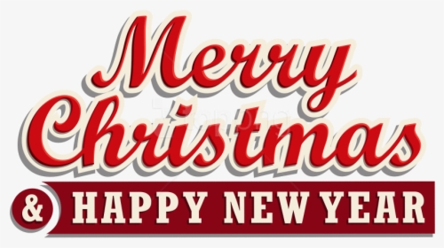 Free Png Download Merry Christmas And Happy New Year, Transparent Png, Free Download