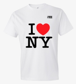 I Love New York Lightweight Fashion Short Sleeve T, HD Png Download, Free Download