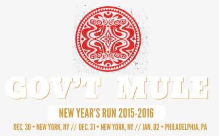 Gov’t Mule New Year’s Eve 2015-2016, HD Png Download, Free Download