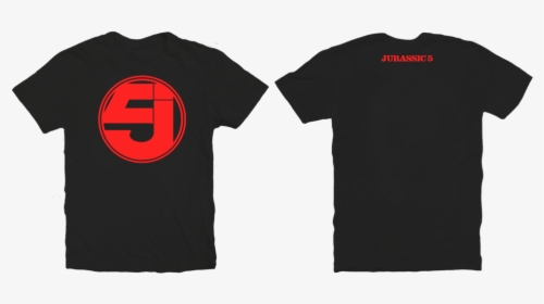 J5 Tshirt Mockup Black Red, HD Png Download, Free Download
