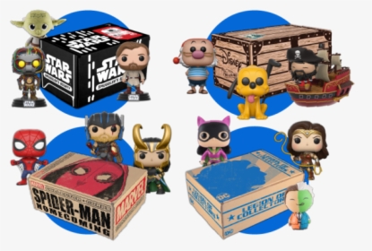 Past Funko Subscription Boxes, HD Png Download, Free Download