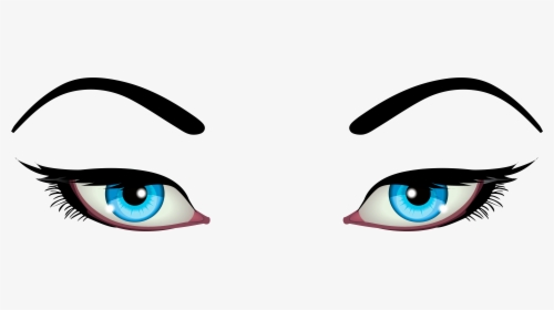 Female Eyes Blue Png Clip Art, Transparent Png, Free Download