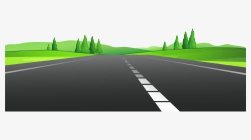 Road With Grass Png Clipart, Transparent Png, Free Download