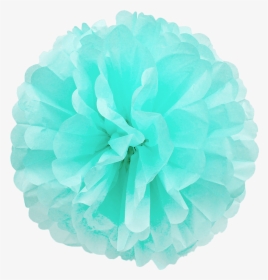 Mint Green Paper Pom Poms-32, HD Png Download, Free Download