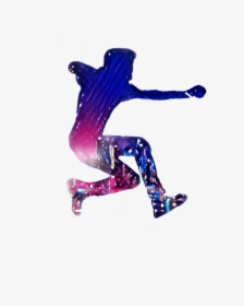 #silhouette #stencil #jumping #nyc #freetoedit, HD Png Download, Free Download