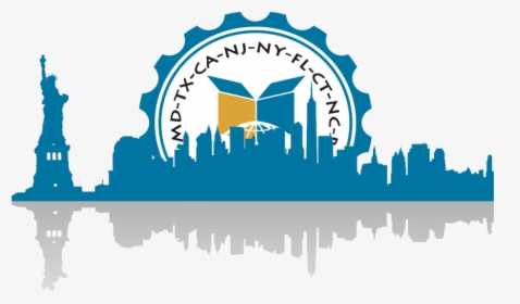 Nyc Silhouette Png, Transparent Png, Free Download