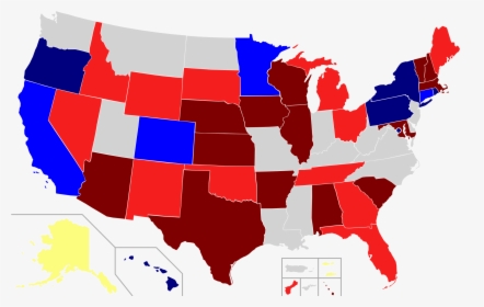 Gop Governors Don’t Have To Worry About The Blue Wave, HD Png Download, Free Download