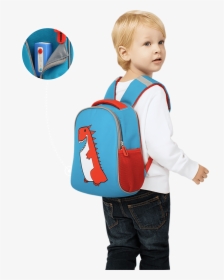 Boy With Backpack Png, Transparent Png, Free Download
