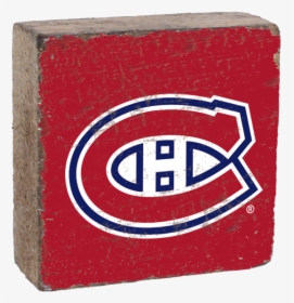 Montreal Canadiens Rustic Block, HD Png Download, Free Download