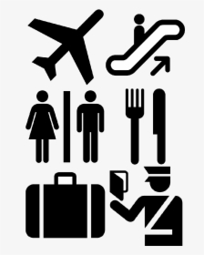Airport Vector People, HD Png Download, Free Download