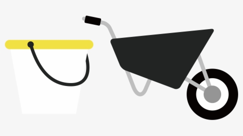 Tool Clipart Wheelbarrow, HD Png Download, Free Download