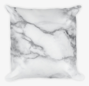 Black And Grey Marble Square Pillow, HD Png Download, Free Download
