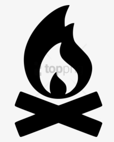 Campfire Icon Png, Transparent Png, Free Download