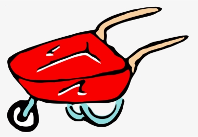 Roughly Drawn Wheelbarrow Clip Arts, HD Png Download, Free Download