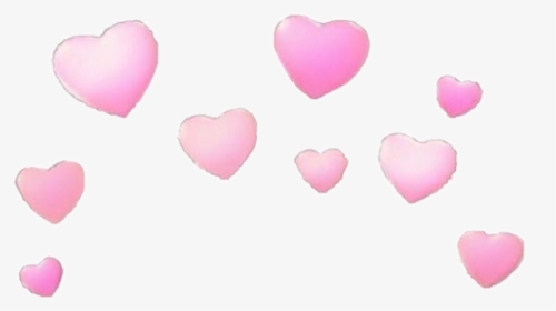 #snapchat #hearts #tumblr #aesthetic #pink, HD Png Download, Free Download