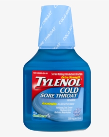 Tylenol Cold Sore Throat Liquid Daytime Cool Burst, HD Png Download, Free Download