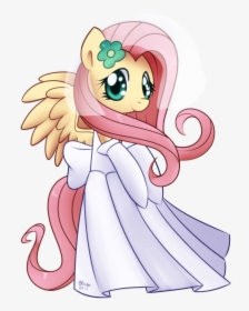 My Little Pony Fluttershy Wedding Dress, HD Png Download, Free Download