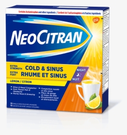 Neocitran Extra Strength Cold & Sinus Night, HD Png Download, Free Download