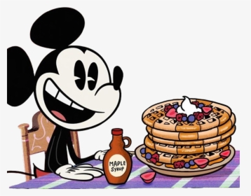 Waffle Clipart Mickey Mouse, HD Png Download, Free Download