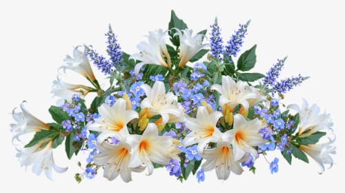Flowers, Lilies, Arrangement, Bouquet, Cut Out, HD Png Download, Free Download
