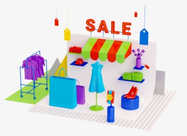 Retail Illustration By Pinch Studio, HD Png Download, Free Download