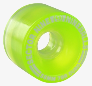 Sector 9 9 Ball 58mm 78a Clear Lime Skateboard Wheels, HD Png Download, Free Download