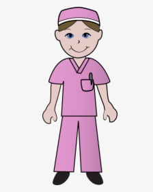 Male Nurse Clipart Png, Transparent Png, Free Download