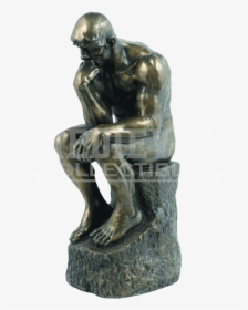 Bronze Thinker Statue, HD Png Download, Free Download