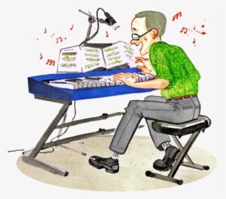 Keyboard Player Musician Musical Keyboard Piano, HD Png Download, Free Download