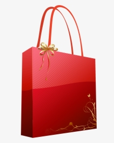 Red Png Giftbag Picture, Transparent Png, Free Download