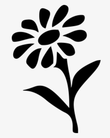 Black And White Flowers Clipart 5, Buy Clip Art, HD Png Download, Free Download