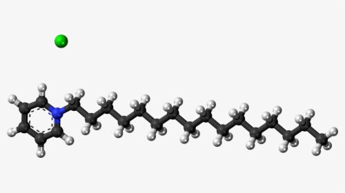 Cetylpyridinium Chloride 3d Ball, HD Png Download, Free Download