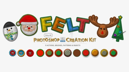 Felt Photoshop Actions, HD Png Download, Free Download