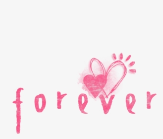 #freetoedit #ftestickers #pink #love #forever #word, HD Png Download, Free Download