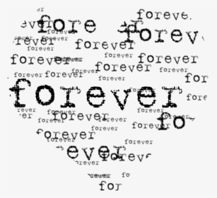 #freetoedit #overlay #love #forever #heart #wordart, HD Png Download, Free Download