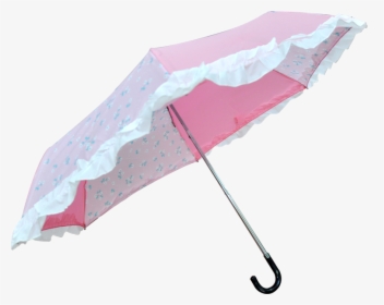 21 Inch 3- Folding Ladies Umbrella With Decorative, HD Png Download, Free Download