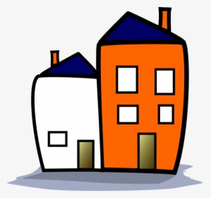 Cartoon Apartment Building, HD Png Download, Free Download