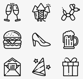 New Year Icons, HD Png Download, Free Download