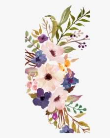 Floral Art Png, Transparent Png, Free Download