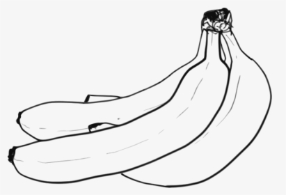 Banana Bunch Line Art, HD Png Download, Free Download