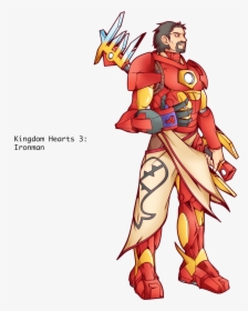 Ironman, Kingdom Hearts By Alessandelpho, HD Png Download, Free Download