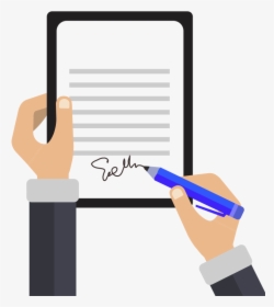 Sign Contract, HD Png Download, Free Download