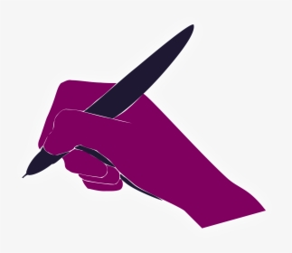 Hand With Pen Writing, HD Png Download, Free Download