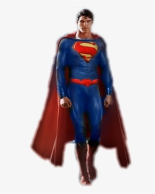 Christopher Reeve Superman Rebirth Png Render By Mrvideo-vidman, Transparent Png, Free Download