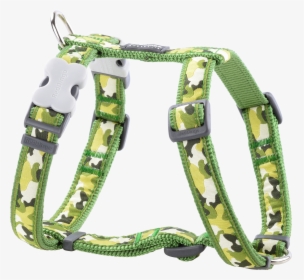 Green Dog Harness Camouflage, HD Png Download, Free Download