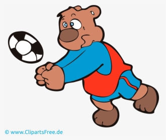 Cartoon Volleyball Clip Art, HD Png Download, Free Download
