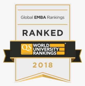 Qs Global Executive Mba Ranking, HD Png Download, Free Download